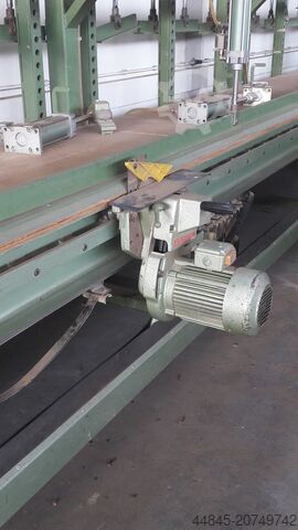 Veneer saw - press combined Scheer 