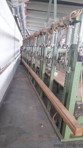 Veneer saw - press combined Scheer 