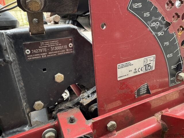 Toro Z Master 7000 Zero-Turn Kreismäher / Parkmäher / Rasenmäher 152CM Schnittbreite Kubota Diesel 2 TORO Z Master 7000 Zero-Turn Cirkelmaaier / Parkmaaier / Grasmaaier 152CM Breedte Kubota Diesel 2014