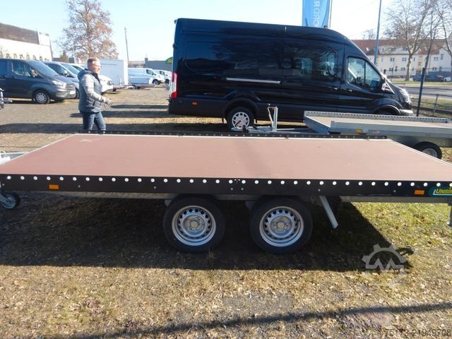 Car trailer UNSINN FZ-TECHNIK PU3542-13-2040 Hochlader 3,5t Winde Rampe 100KMH