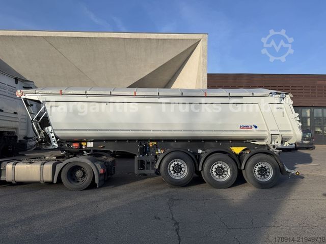 Tipper semitrailer SCHMITZ CARGOBULL SKI 24 SL 7.2- 24.6m3/ne/Liftachse/LED