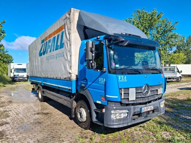 Flatbed truck with tarp MERCEDES-BENZ Atego 1224L