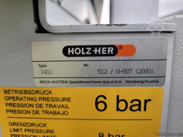 Edge banding machine Holz-Her 1411-3
