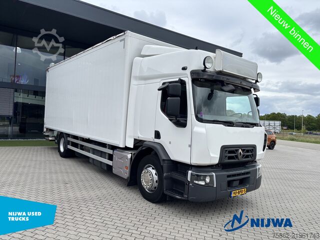Sliding tarpaulin Renault D WIDE 4x2 Schuifzeil + Laadklep 2000KG
