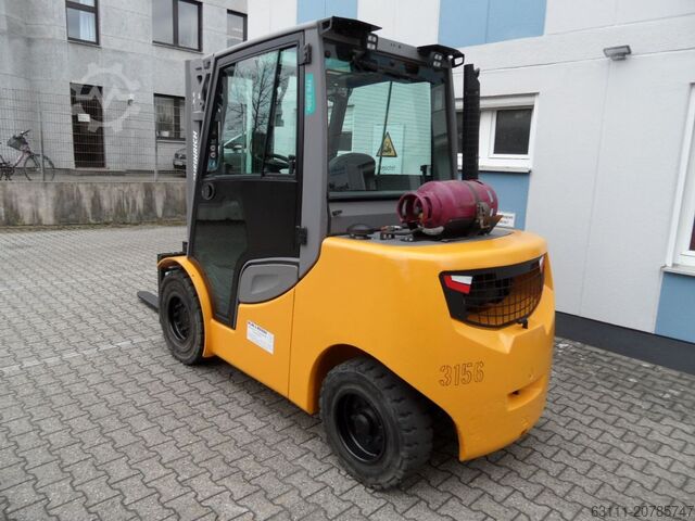 Treibgasstapler Jungheinrich TFG S50s - Kabine mit Heizung - 4. Funktion