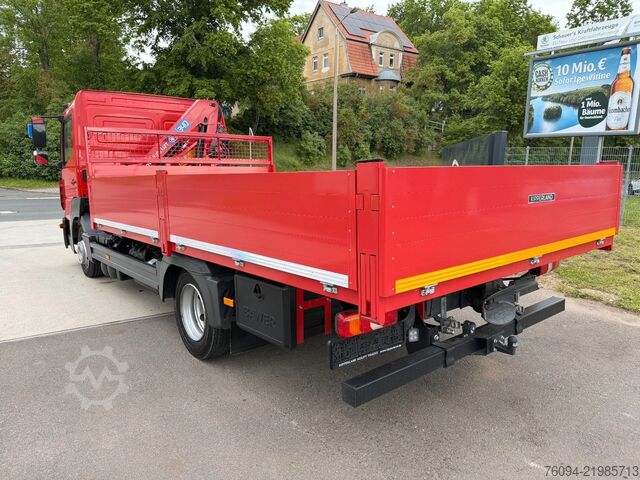 Autokranwagen MERCEDES-BENZ Atego 818 Pritsche KRAN Greifer 10m FUNK AHK