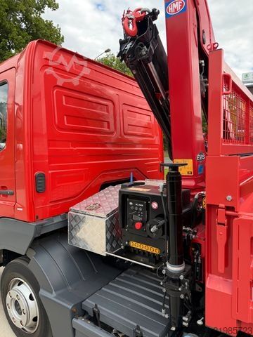 Transporter mit Kipper MERCEDES-BENZ Atego 818 Kipper KRAN Greifer FUNK AHK