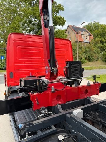 Transporter mit Kipper MERCEDES-BENZ Atego 818 Kipper KRAN Greifer FUNK AHK