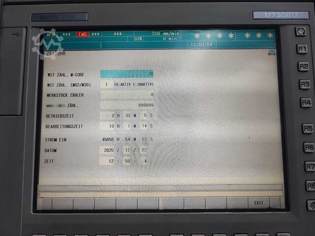 Bearbeitungszentrum Mori Seiki NHX 5000