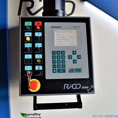 Shearing of the plate RICO HGR 310 MATIC