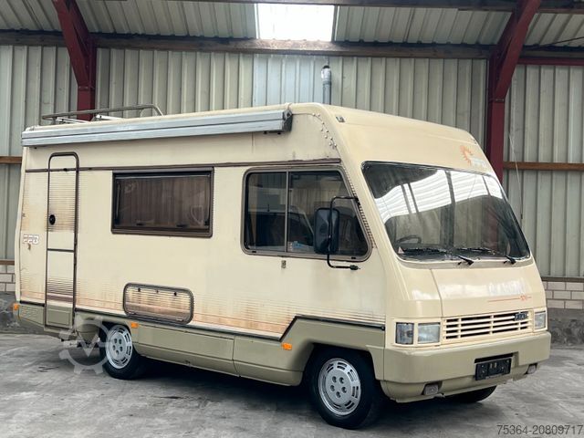 Integriertes Wohnmobil TABBERT FFB 570 Classic Fiat 2.5 Turbo Diesel Hubbett Tv