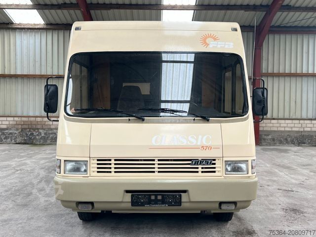 Integriertes Wohnmobil TABBERT FFB 570 Classic Fiat 2.5 Turbo Diesel Hubbett Tv