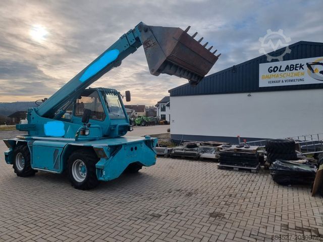 Teleskoparmstapler MERLO Roto 33.13 KORB-SCHAUFEL-GABEL-HAKEN