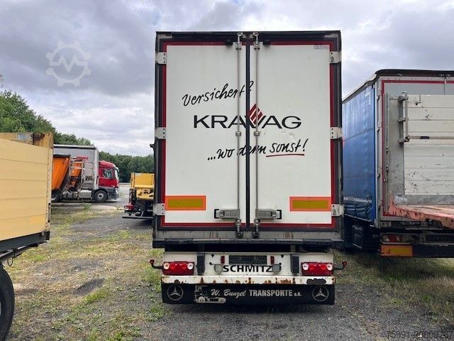 Kühlanhänger SCHMITZ CARGOBULL TK Anhänger Thermoking SL100 Rohrbahn Fleisch