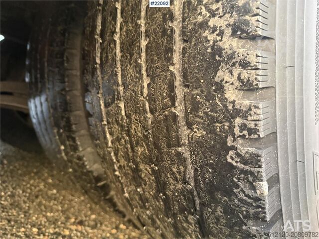 Box body Scania S650 6x2 box truck w/ Ekeri 4 axle box trailer w/