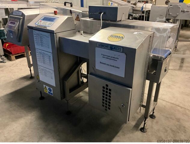 Loma IQ3+ Metalldetektor mit Kontrollwaage Loma IQ3