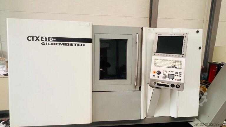 CNC turning and milling center Gildemeister CTX410
