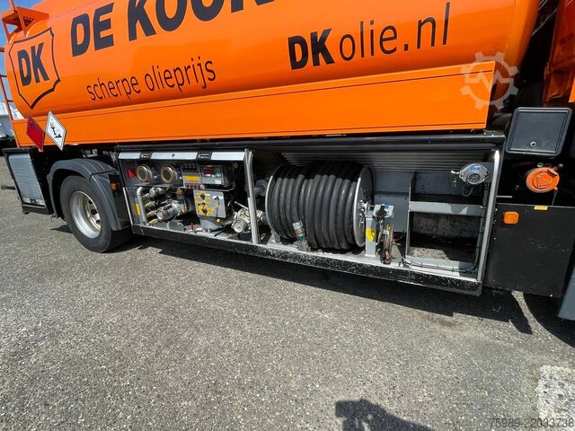 Tanker truck MAN TGA 18.410 Dutch truck! 15000 L, 4 COMP ATCOMEX...