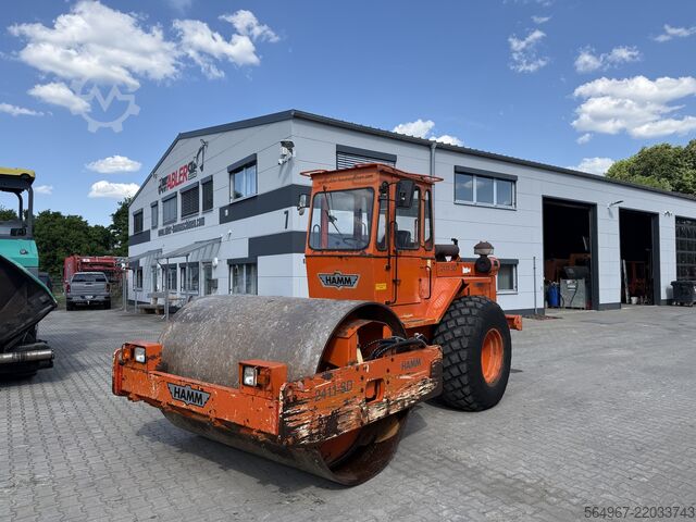 Single drum roller Hamm 2411 SD Walzenzug 6 Zylinder Deutz