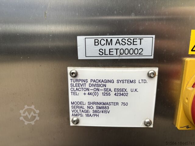 Shrinking equipment Sleevit Shrinkmaster750