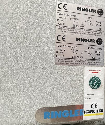 Extraction Ringler RE 201 D 5,5