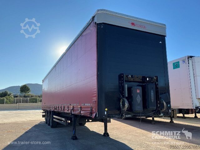 Open semitrailer with tarp Kögel Semiremolque Lona Standard