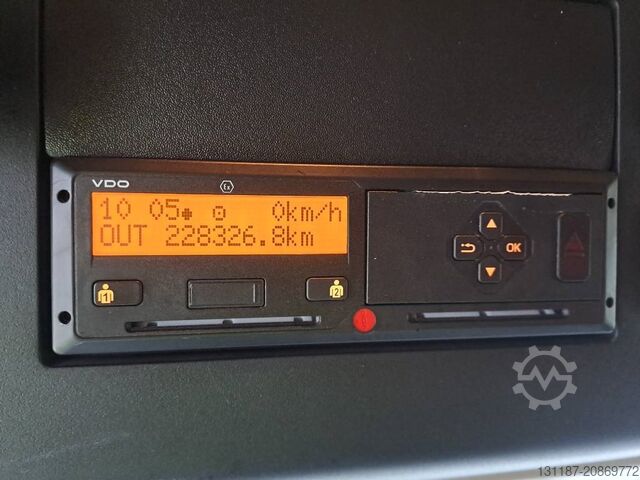 Heavy load Mercedes-Benz 4158LS 8x4 + Euro Mega 1+4 (Low hour readings)