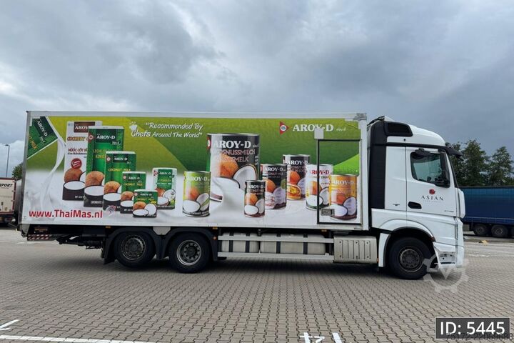Refrigerated/frozen transport Mercedes-Benz Actros 2748 BigSpace, Euro 6, 6x2 / Standklima ...