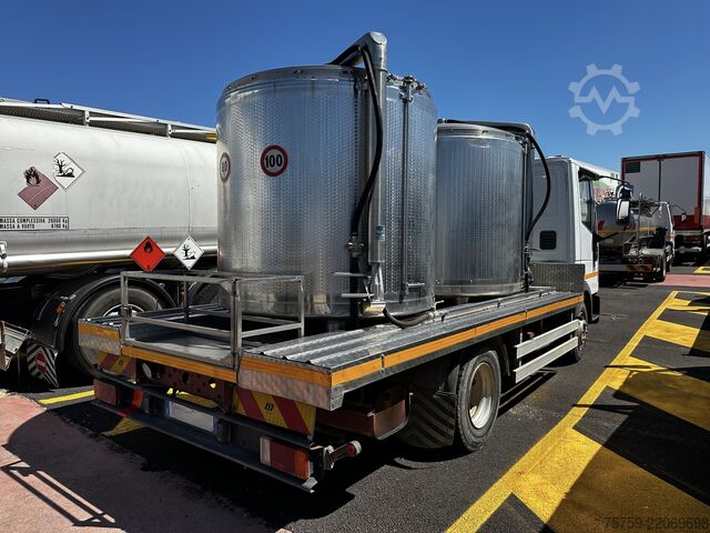 Tank body van Iveco Eurocargo 75E15 Milchtank 2.000L Euro3
