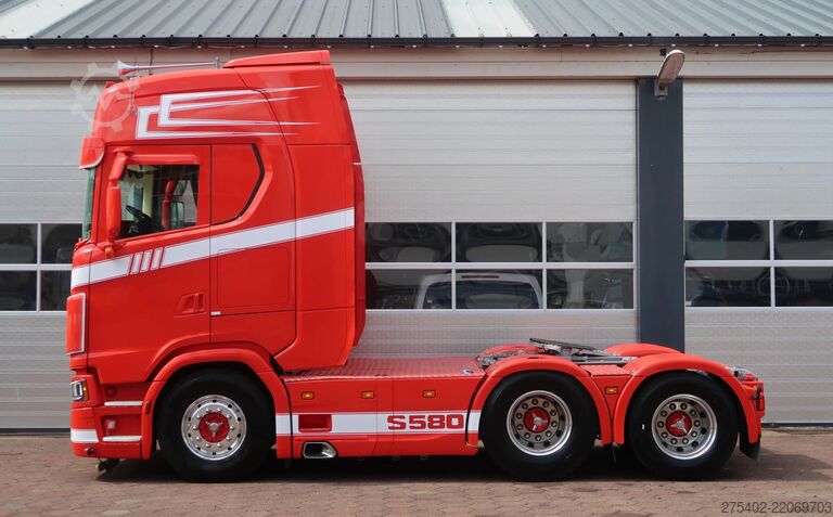 Standard-SZM Scania S580 V8 NGS 6X2/ FULL AIR/ RETARDER/ HYDRAULICS...