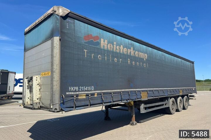 Sliding tarpaulins Schmitz Cargobull SCB*S3T / Disk brakes / Huckepack