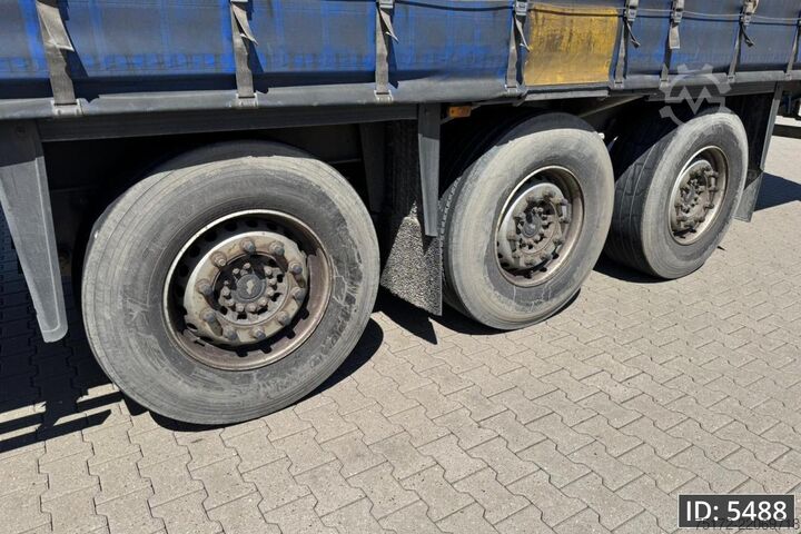 Sliding tarpaulins Schmitz Cargobull SCB*S3T / Disk brakes / Huckepack