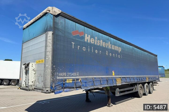 Sliding tarpaulins Schmitz Cargobull SCB*S3T / Disk brakes / Huckepack