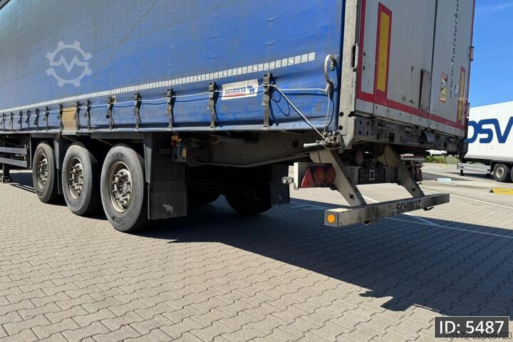Sliding tarpaulins Schmitz Cargobull SCB*S3T / Disk brakes / Huckepack