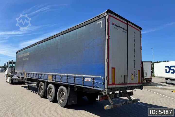 Sliding tarpaulins Schmitz Cargobull SCB*S3T / Disk brakes / Huckepack