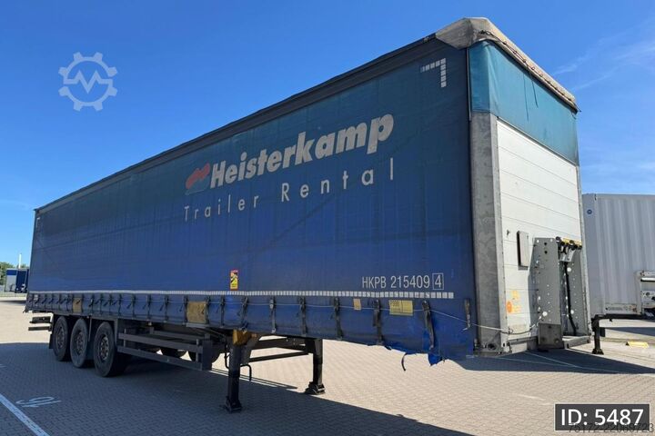 Sliding tarpaulins Schmitz Cargobull SCB*S3T / Disk brakes / Huckepack