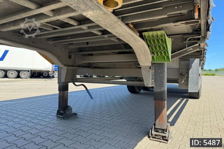 Sliding tarpaulins Schmitz Cargobull SCB*S3T / Disk brakes / Huckepack