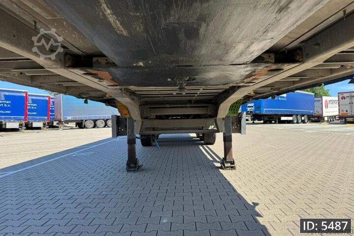 Sliding tarpaulins Schmitz Cargobull SCB*S3T / Disk brakes / Huckepack