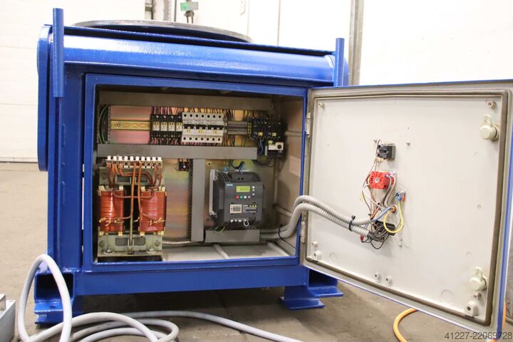 Welding rotary device, swiveling and height-adjustable PEMA 1500AHM
