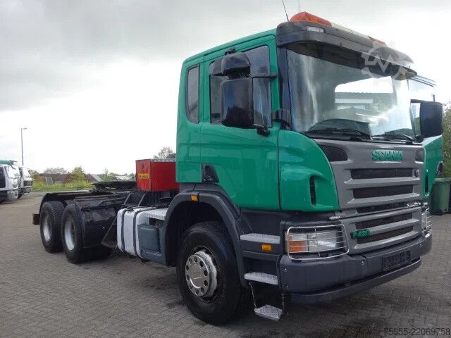 Heavy load Scania P420 6x4 steelsprings