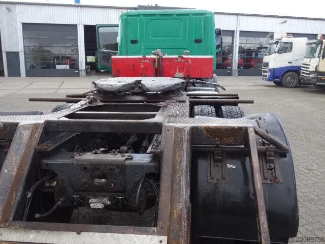 Heavy load Scania P420 6x4 steelsprings