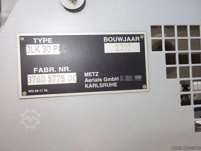 Lifting platform DAF LF 250 METZ 30 meter
