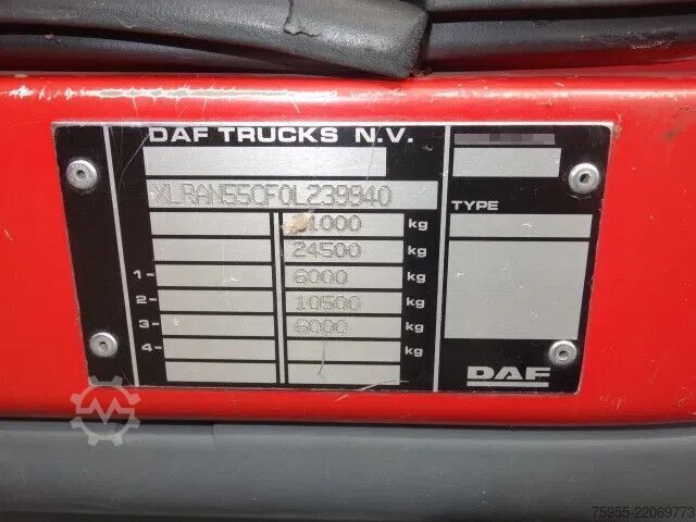 Lifting platform DAF LF 250 METZ 30 meter
