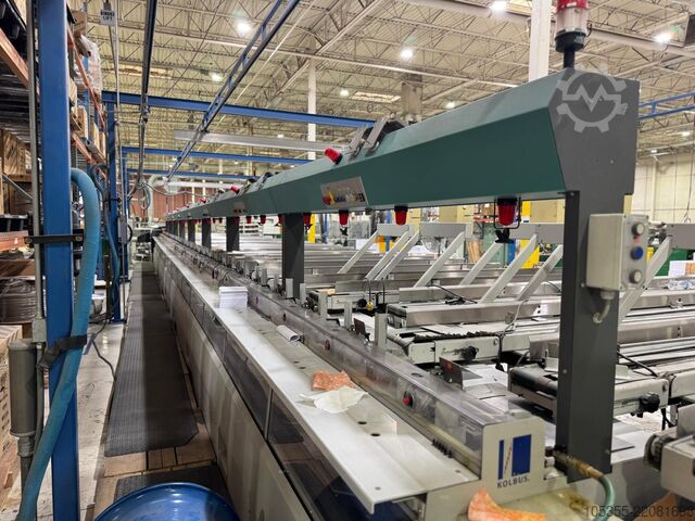 EVA / PUR perfect binding line Kolbus Publica KM410.C