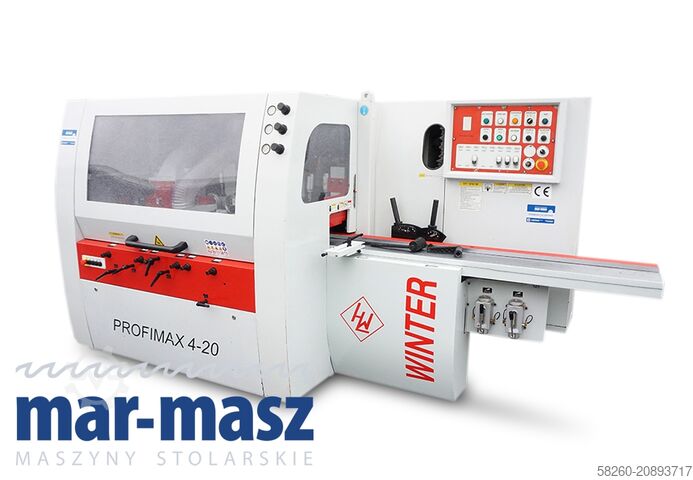 Vier-Seiten-Hobelmaschine WINTER Profimax 4-20