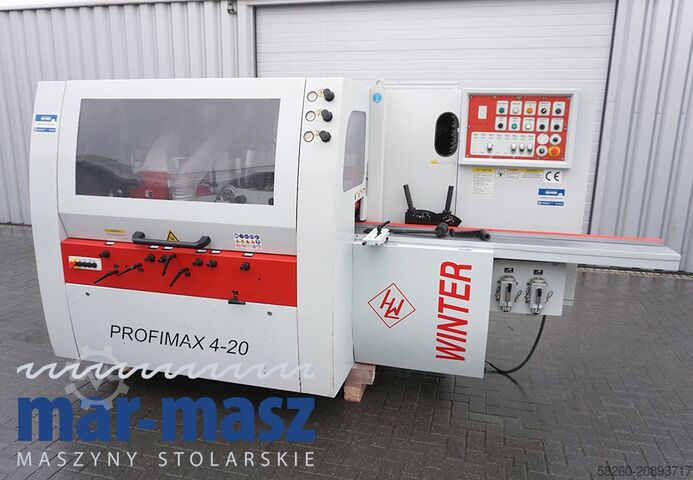 Vier-Seiten-Hobelmaschine WINTER Profimax 4-20