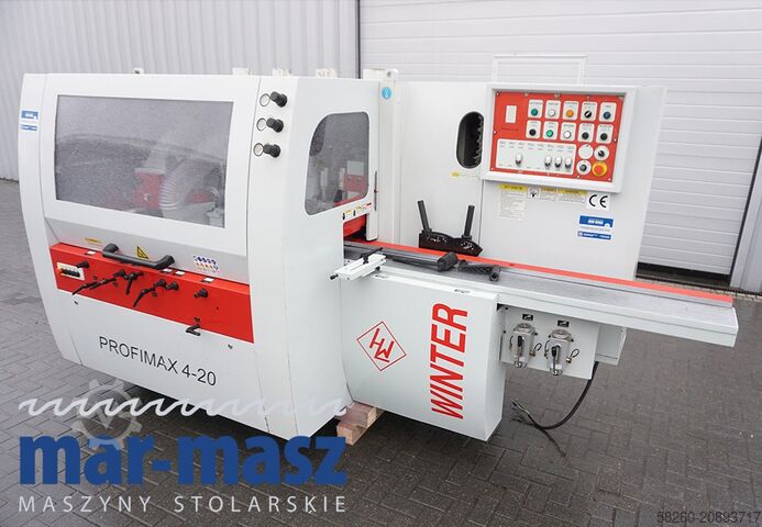 Vier-Seiten-Hobelmaschine WINTER Profimax 4-20