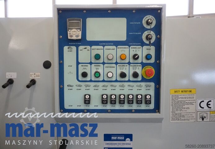 Vier-Seiten-Hobelmaschine REIGNMAC RMM 723