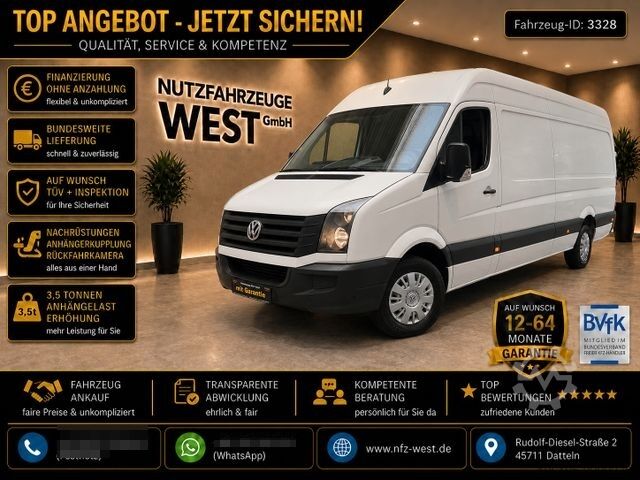 High top van VOLKSWAGEN Crafter TDI Maxi Hoch+Lang*Garantie*AHK=3.500KG*