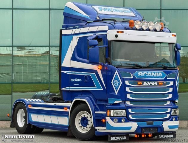 Standard tractor unit SCANIA R450 LOW ROOF FULL AIR RETARDER PTO+HYDRAULICS O